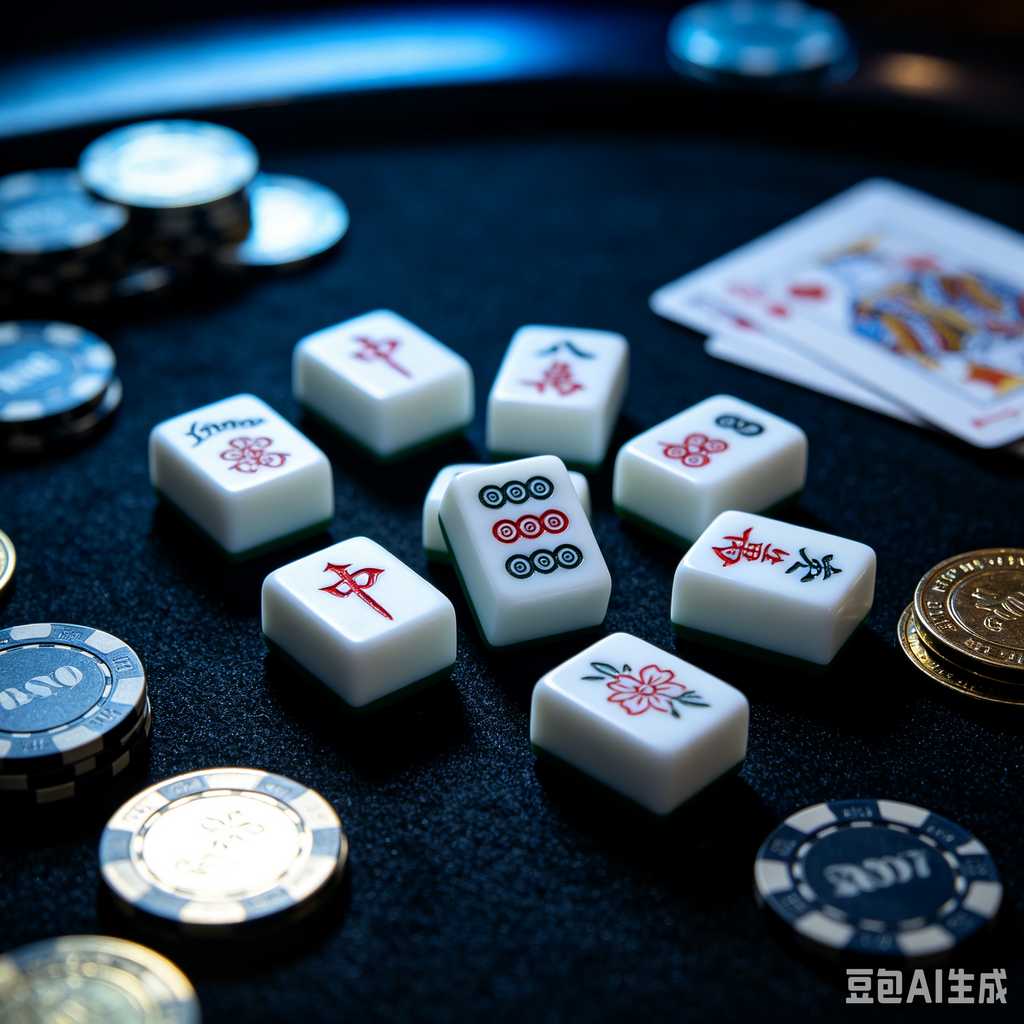 mahjong set for home entertainment