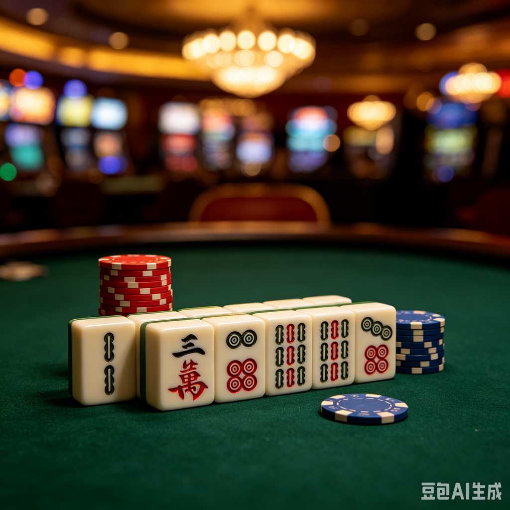 mini travel mahjong set lightweight