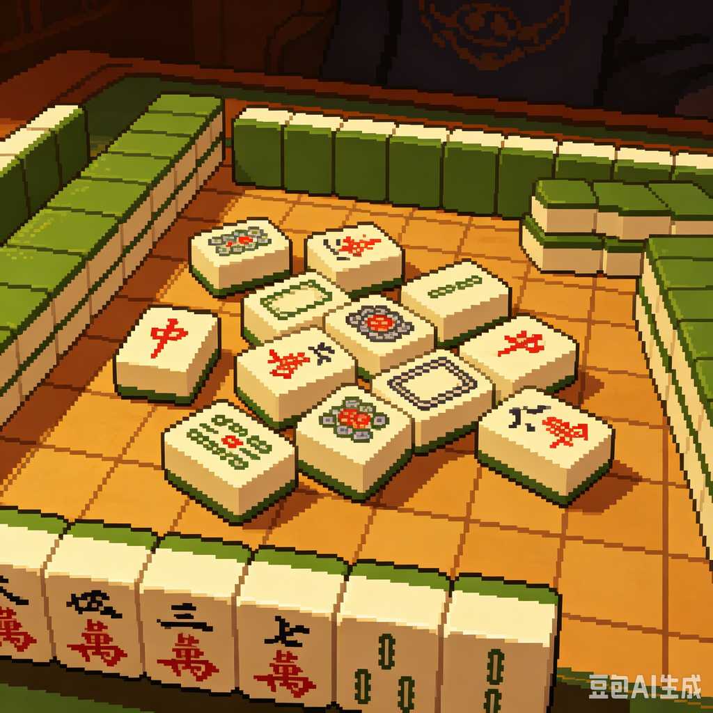 mahjong table mat